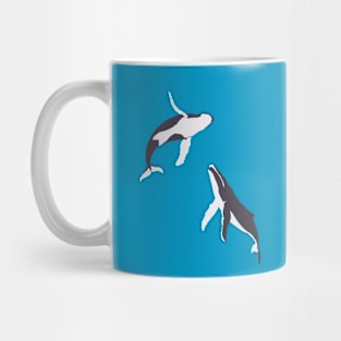 Two Whales Mug